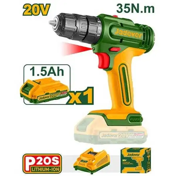 20V Máy khoan vặn vít dùng pin Jadever JDCDP511
