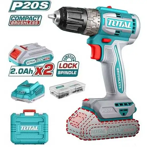 20V Máy khoan vặn vít dùng pin Total TDLI20453