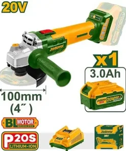 20V Máy mài góc 100mm (không chổi than) dùng pin Jadever JDLAPM11