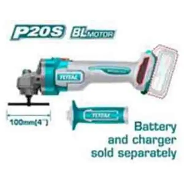20V Máy mài góc không chổi than (chỉ thân máy) Total TAGLI21104 (đổi qua TAGLI27153)