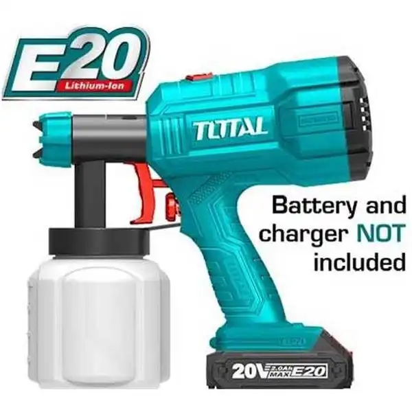 20V Máy phun sơn dùng pin E20 Total TSGLIE2001