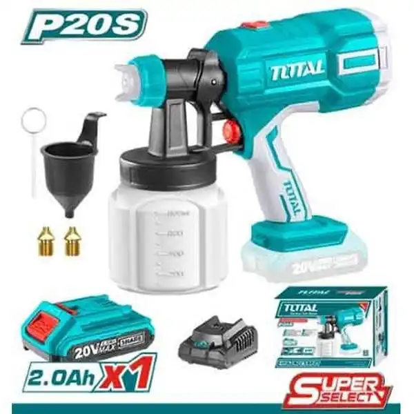 20V Máy phun sơn dùng pin Total TSGLI20406