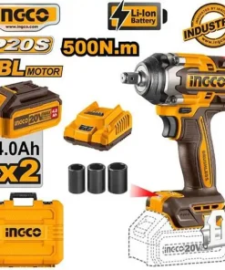 20V Máy siết bu lông dùng pin 500N.m Ingco CIWLI2050