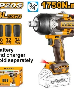 20V Máy siết bu lông dùng pin (chỉ thân máy) Ingco CIWLI201351