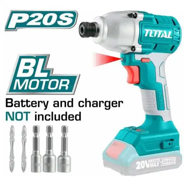 20V Máy siết mở vít dùng pin (chỉ thân máy) Total TIRLI20030