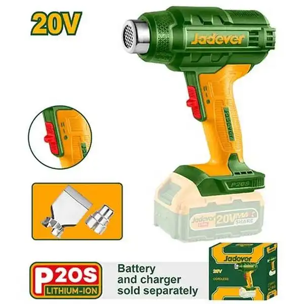 20V Máy thổi hơi nóng (chỉ thân máy) Jadever JDKH1501