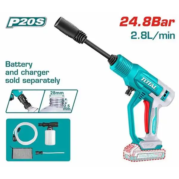 20V Máy xịt rửa dùng pin (chỉ thân máy) Total TPWLI2036