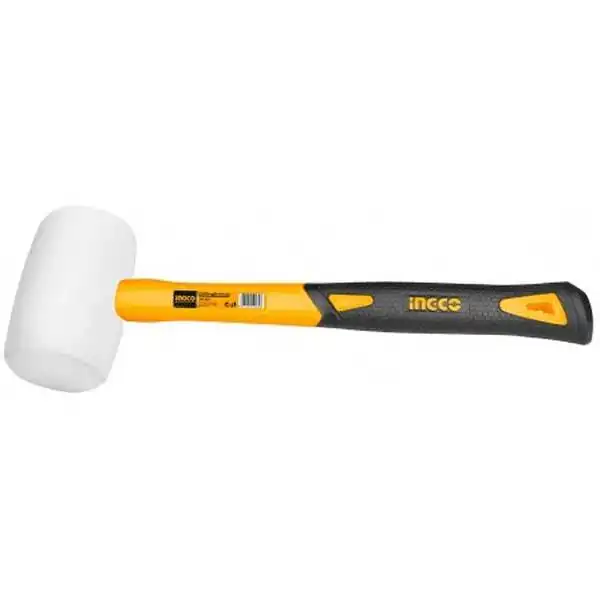 220g Búa cao su trắng INGCO HRUH8308