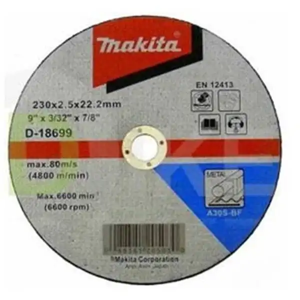 230 x 2.5 x 22.2mm Đá cắt Makita D-18699