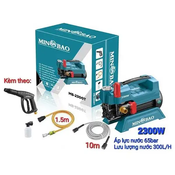 2300W Máy xịt rửa chỉnh áp Minbao MB-2300T