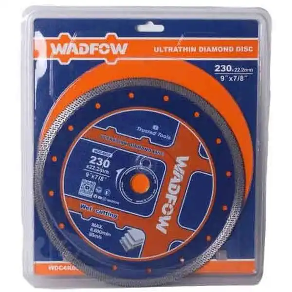 230x22.2mm Lưỡi cắt gạch siêu mỏng (cắt ướt) Wadfow WDC4K05