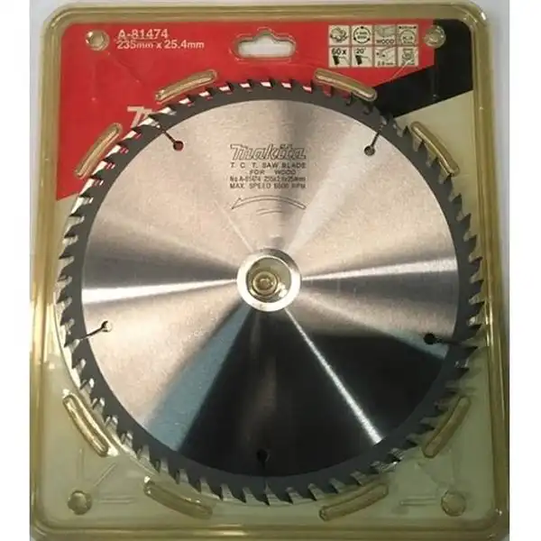 235X25.4X60T Lưỡi cưa hợp kim Makita A-81474