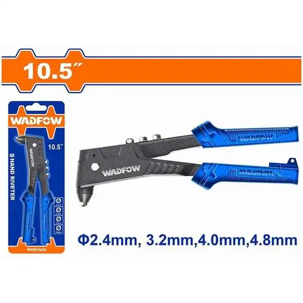 2.4, 3.2, 4, 4.8mm Kìm rút đinh rivet 10.5 inch thân nhôm Wadfow WHR2610