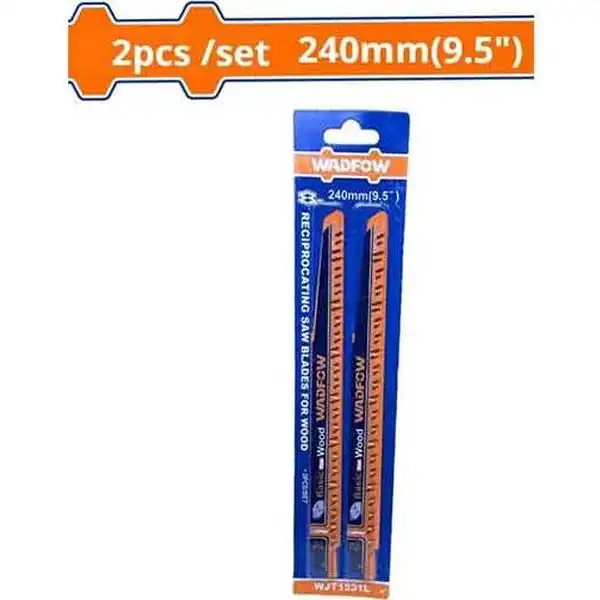 240mm Bộ lưỡi cưa kiếm (cưa gỗ) 2 chi tiết Wadfow WJT1531L