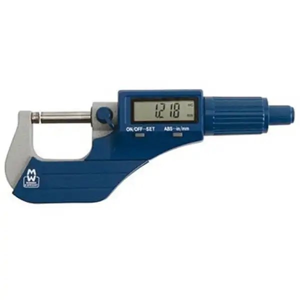 25-50mm Panme đo ngoài điện tử Moore and Wright MW200-02DBL