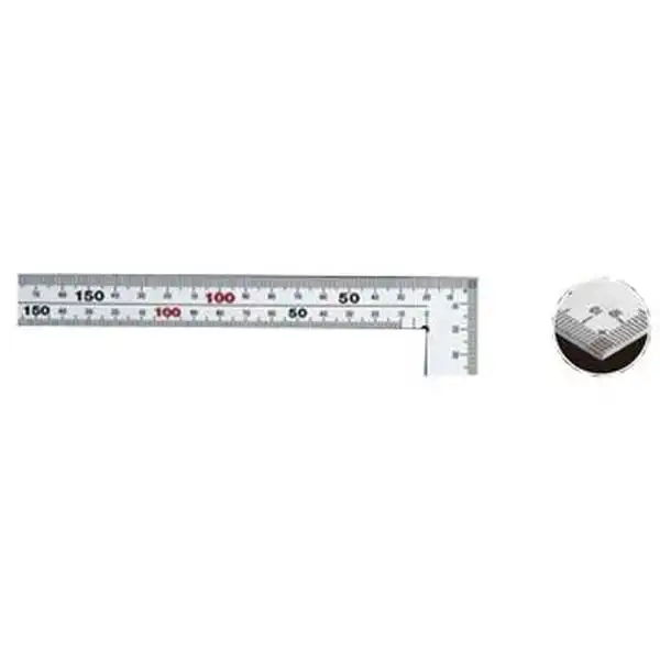 250x500mm Thước ê ke vuông Shinwa 10405