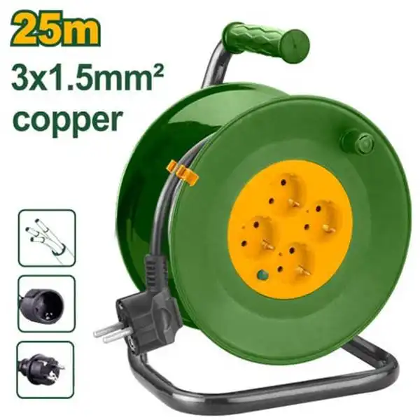 25m Ổ cắm điện quay (4 ổ cắm) Jadever JDEJ8380