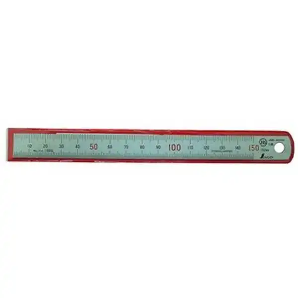 25x300mm dày 1mm Thước lá Shinwa 13013