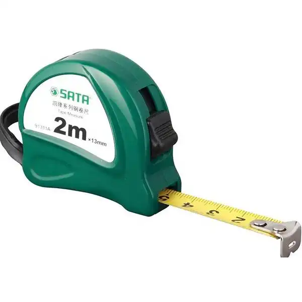 2m Thước cuộn thép (bản 13mm) Sata 91-311A (91311A)