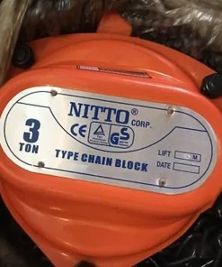 3 tấn Pa lăng xích kéo tay 10 mét Nitto 30VP5