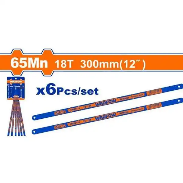 300mm Bộ lưỡi cưa sắt 18 răng (6 lưỡi) Wadfow WHB2118