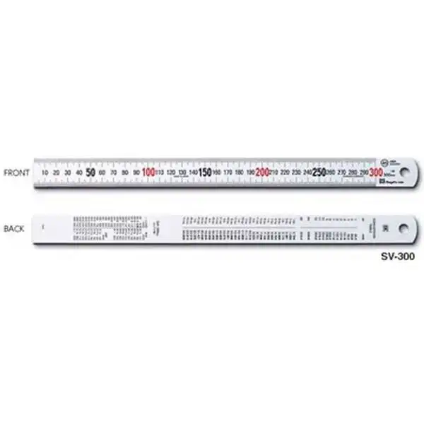 300mm Thước lá (bản 25 dày 1mm) Niigata SV-300KD