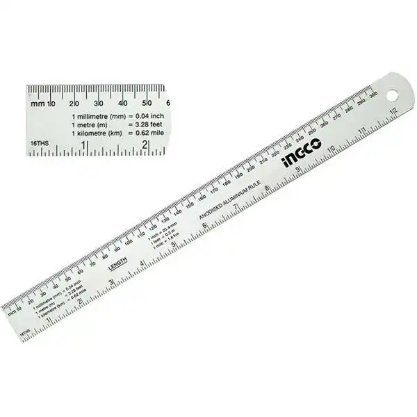 300mm Thước nhôm Ingco HSR23002