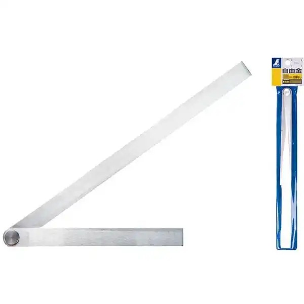 300x150mm Thước E ke đo góc gấp gọn Shinwa 62510
