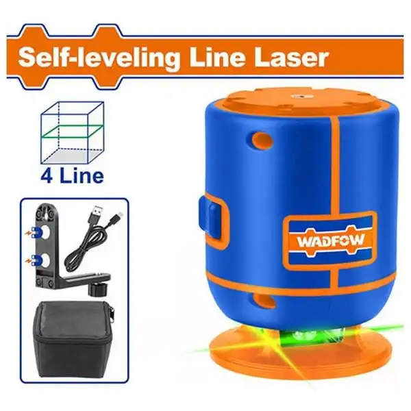 30m Máy cân mực 4 tia laser xanh Wadfow WLE1M04