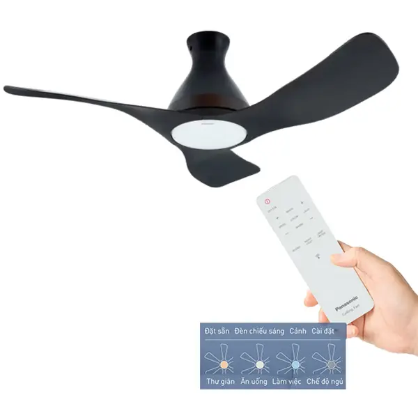 31W Quạt trần thông minh 3 cánh Panasonic F-48DGL (Cánh 120 cm)
