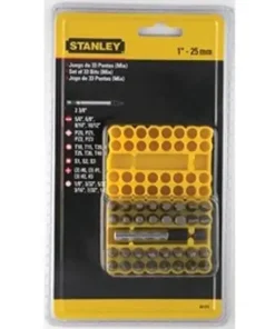 33 chi tiết Bộ đầu vít Stanley 68-072