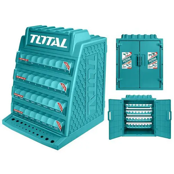 340x320x430mm Tủ trưng bày mũi khoan Total TAKD2608M