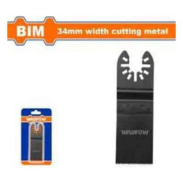 34x40mm Lưỡi cắt góc đa năng BIM (cắt kim loại) Wadfow WMA2K34