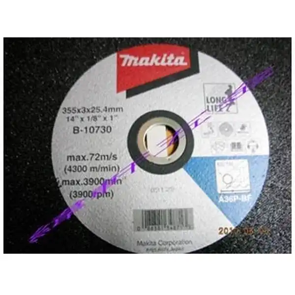 355 x 3 x 25.4mm Đá cắt sắt Makita B-10730