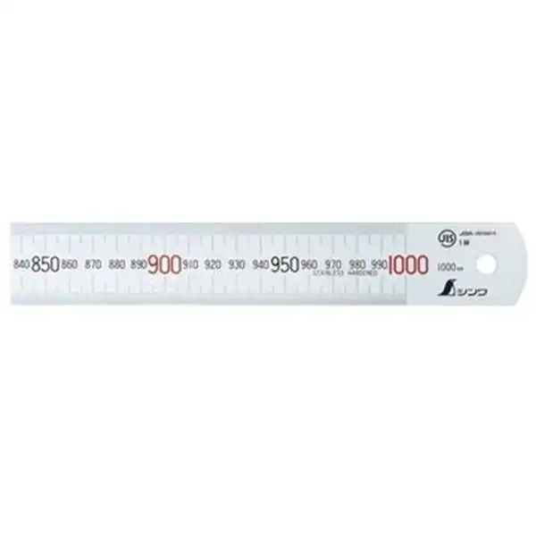 35x600mm dày 1.2mm Thước lá Shinwa 13021