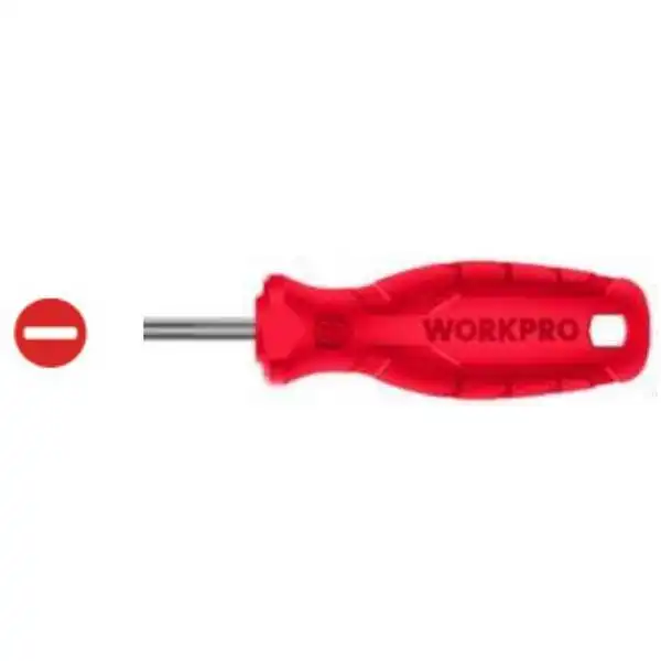 3x75mm Tuốc nơ vít dẹp (dẹt) Workpro WP221001