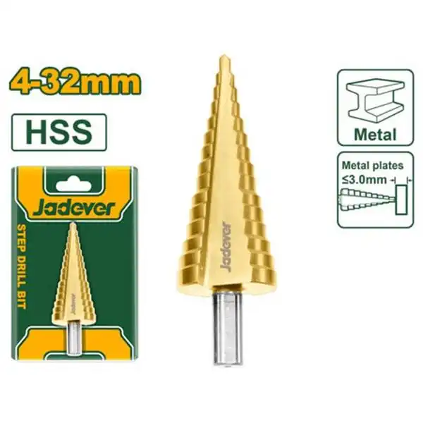 4-32mm Mũi khoan bậc Jadever JDJD1403