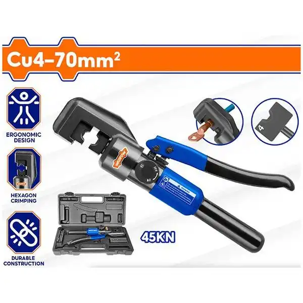 4-70mm Kìm bấm cos thủy lực Wadfow WHT1D70