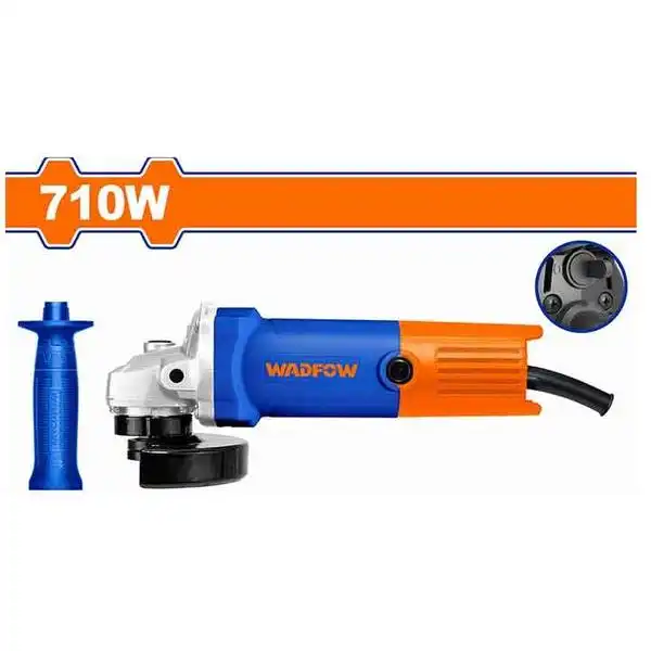 4 inch (100mm) Máy mài góc công tắc đuôi 710W Wadfow WAG35762
