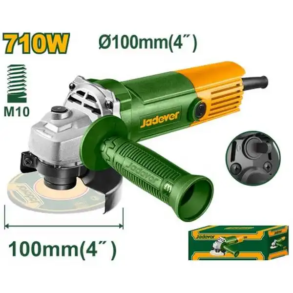4 inch Máy mài góc công tắc đuôi 710W Jadever JDAG35712
