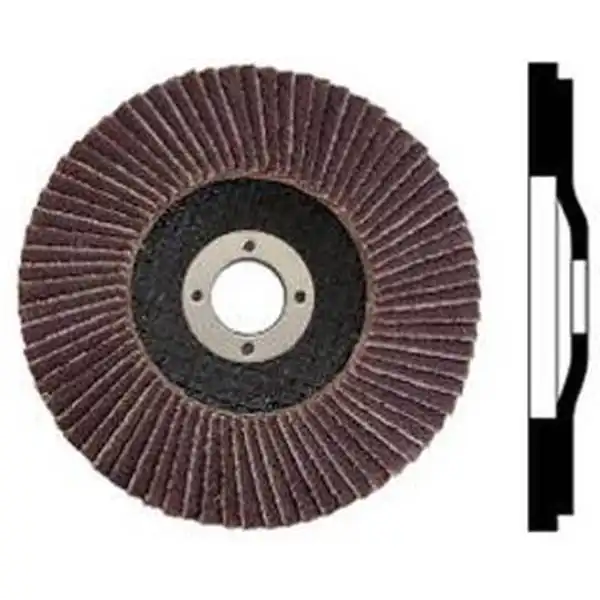 4 inch Nhám xếp đỏ độ nhám 180 Crossman 52-506