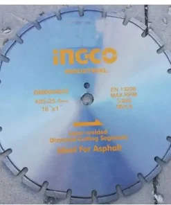 405mm (16 inch)x25.4mm Đĩa cắt nhựa đường INGCO DMD064051