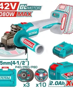 42V Máy mài góc (xài đá 115mm) dùng pin P42M Total TAGLI4108112