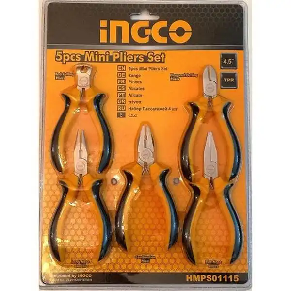 4.5 inch Bộ 5 kìm mini INGCO HMPS01115