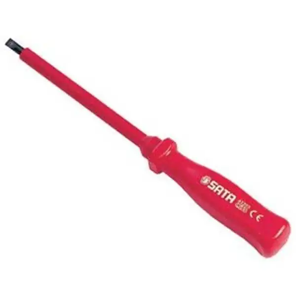 4mm Tuốc nơ vít dẹp cách điện 1000V Sata 61-302 (61302)