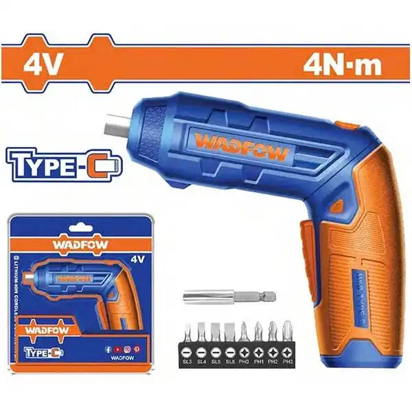 4V Máy siết vít dùng pin Wadfow WCV4415