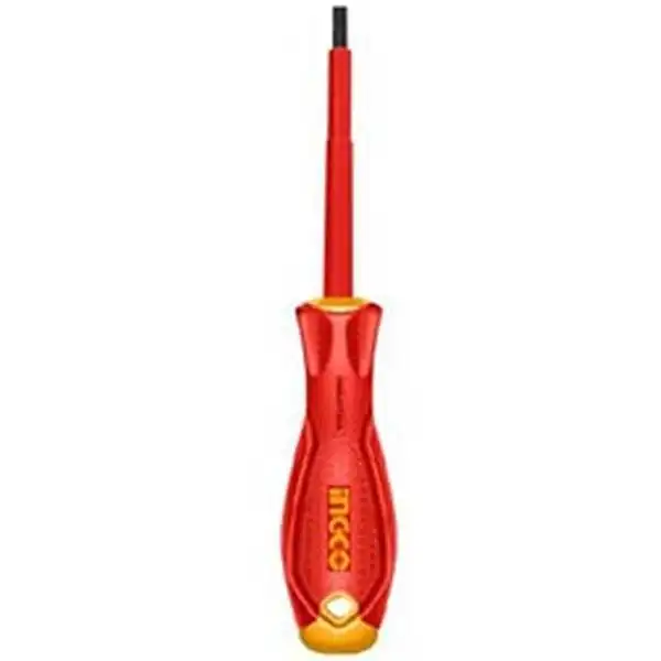 4x100mm Tuốc nơ vít dẹp cách điện 1000V INGCO HISD814100