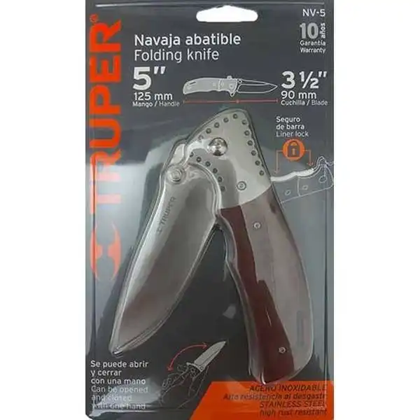 5 inch Dao xếp răng (bấm) Truper 17023 (NV-5)