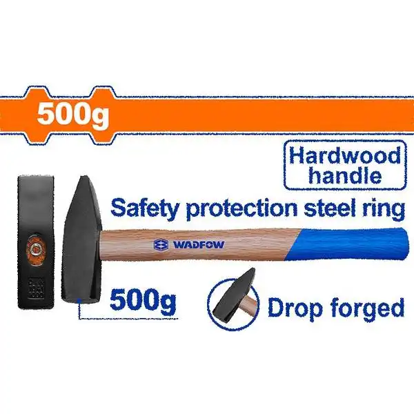 500g Búa cơ khí cán gỗ Wadfow WMB1305