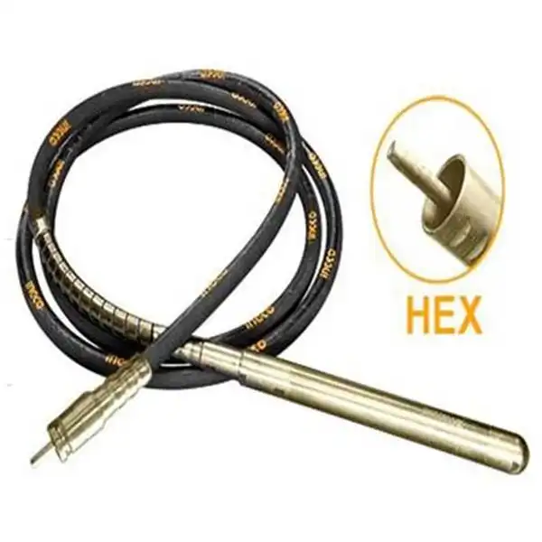 580mm Dây đầm dùi bê tông 6m INGCO VBP1382